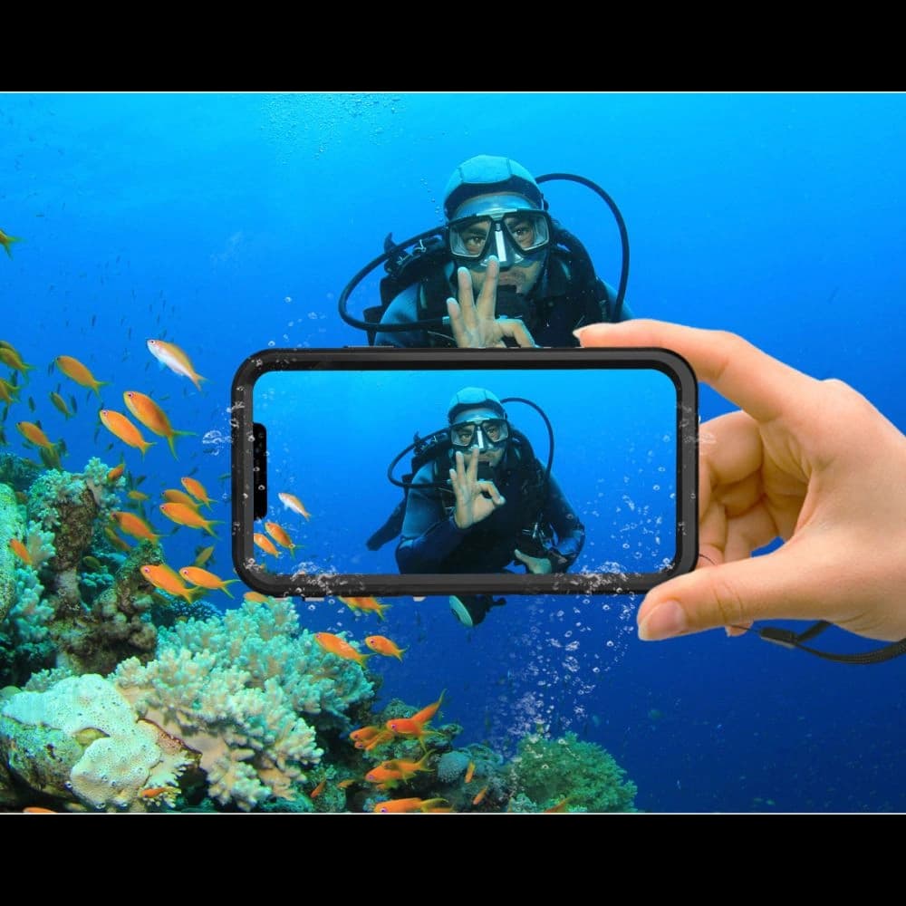 [CR] Husă impermeabilă Tech-Protect Shellbox IP68 Apple iPhone 11 Negru - 6