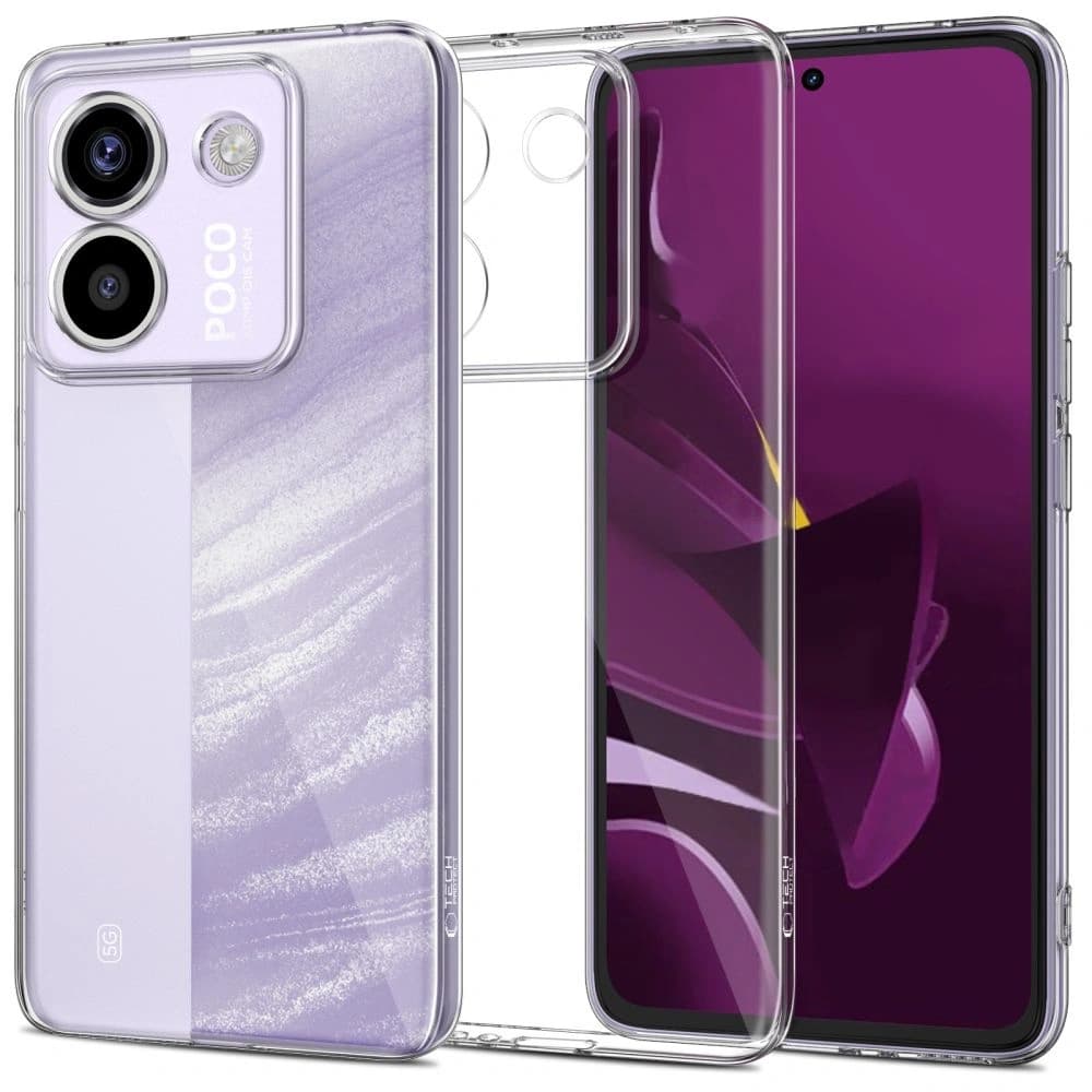 Tech-Protect Flexair Xiaomi Poco M7 Pro 5G Klar - 1