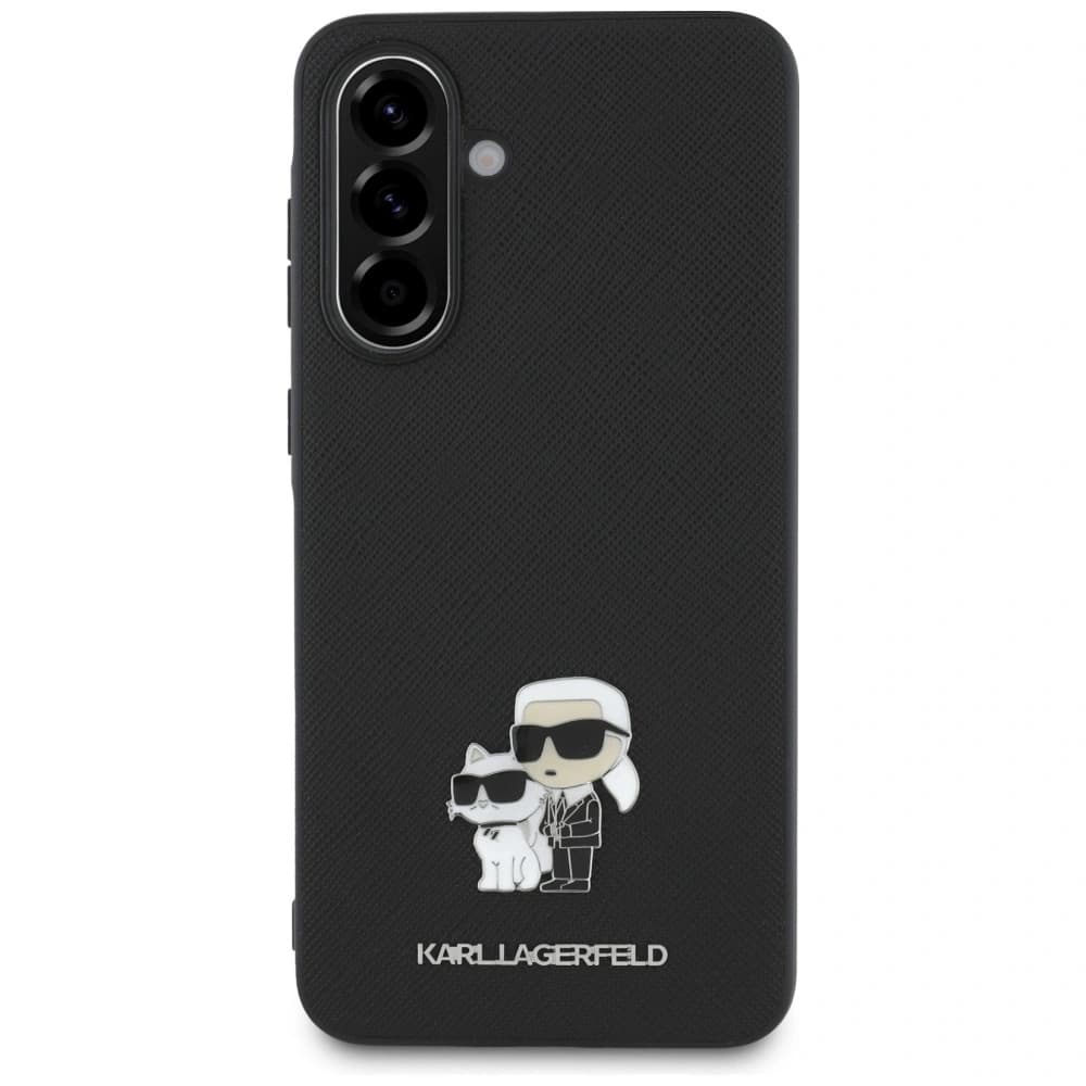 Karl Lagerfeld Saffiano s/ K&C Metal Logo Samsung Galaxy A56 černá - 2