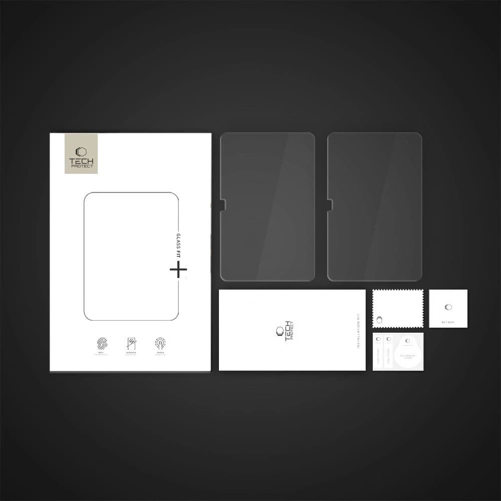 Tech-Protect Glass Fit+ Samsung Galaxy Tab S10 FE+ Plus 13.1 X620 / X626b Átlátszó [2 CSOMAG] - 5