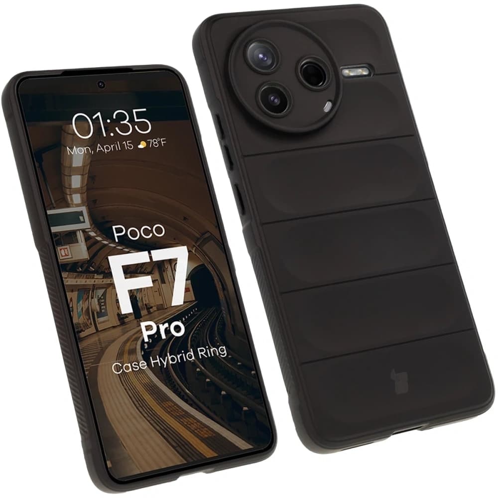 Bizon Case Tur Xiaomi Poco F7 Pro schwarz
