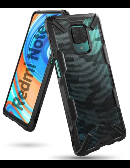 Ringke Fusion-X Redmi Note 9S/9 Pro/9 Pro Max Camo Black