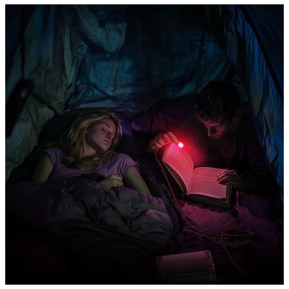 4smarts Explorer 4in1 USB-C / USB-A, USB-C öngyújtó, zseblámpa 60W 1m fekete - 3