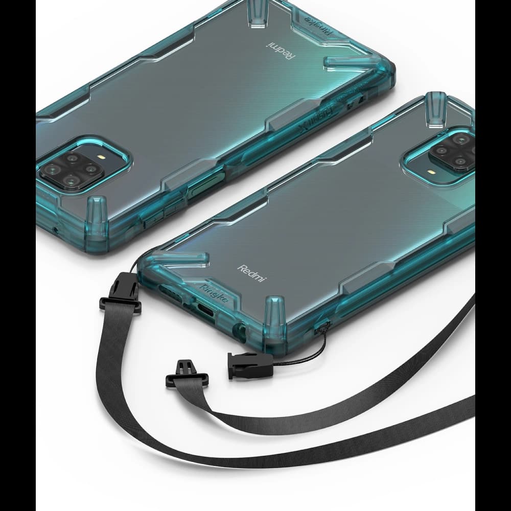 Etui Ringke Fusion-X Redmi Note 9S/9 Pro/9 Pro Max Tyrkysově zelená - 7