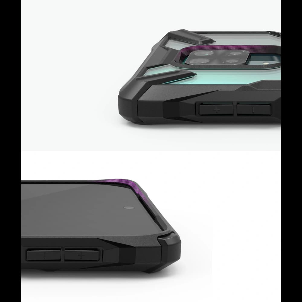 Etui Ringke Fusion-X Redmi Note 9S/9 Pro/9 Pro Max Černé - 8