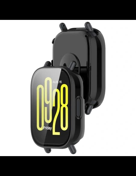 [CR] Etui mit Glas für die Uhr Bizon Case+Glass Watch für Xiaomi Redmi Watch 5 Lite schwarz