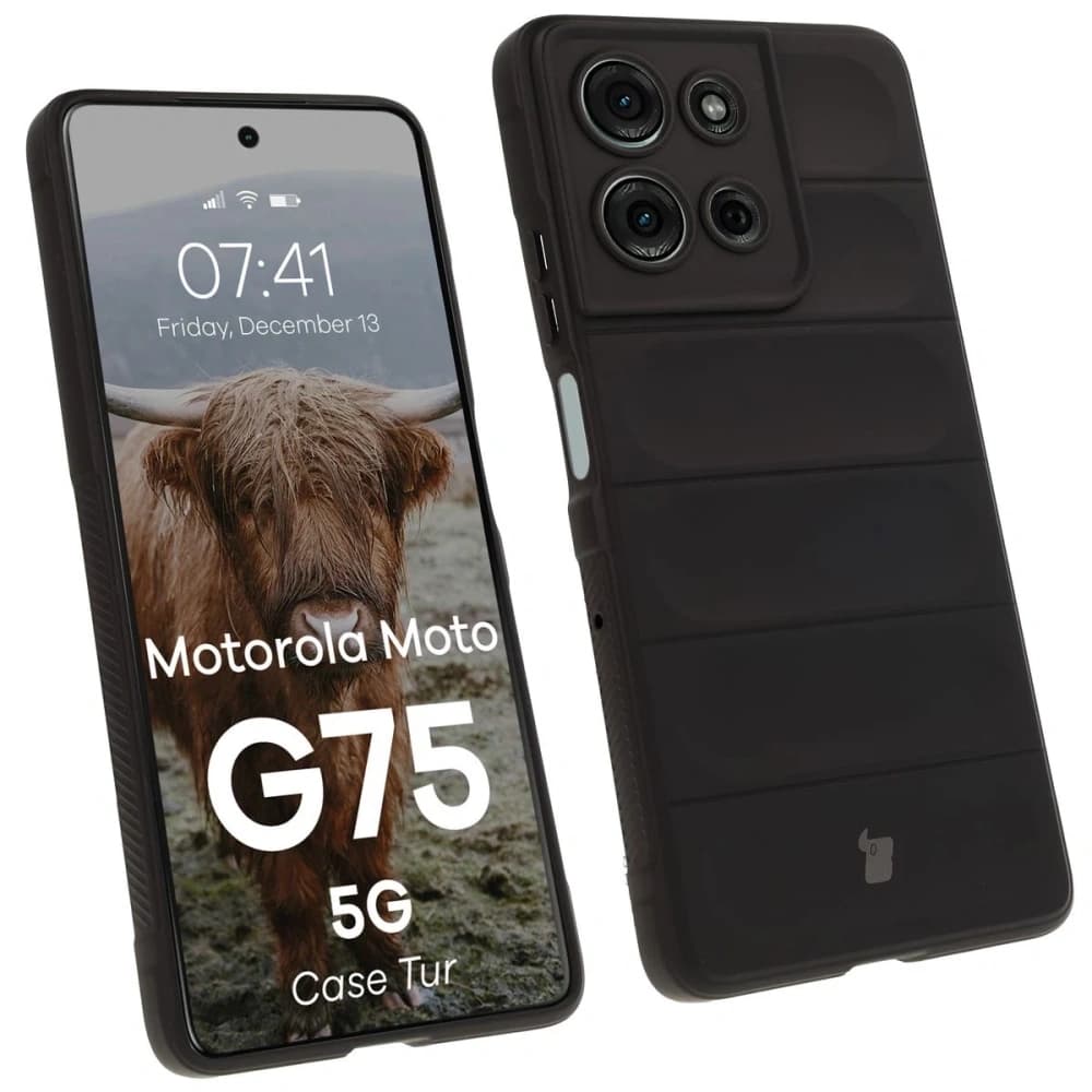 Bizon Case Tur Motorola Moto G75 5G černý - 1