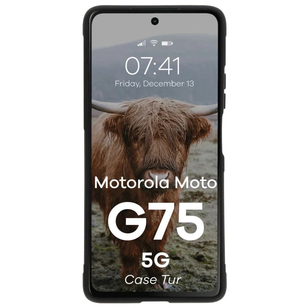 Bizon Case Tur Motorola Moto G75 5G černý - 5