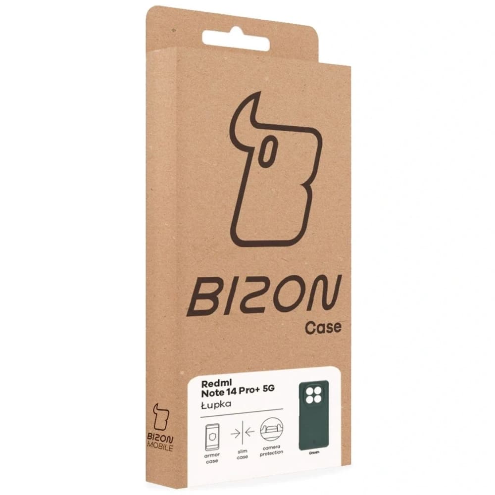 Bizon Case Lupka Xiaomi Redmi Note 14 Pro+ Plus 5G zelená - 6