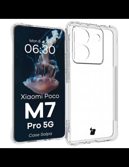 Bizon Case Salpa Xiaomi Poco M7 Pro 5G átlátszó