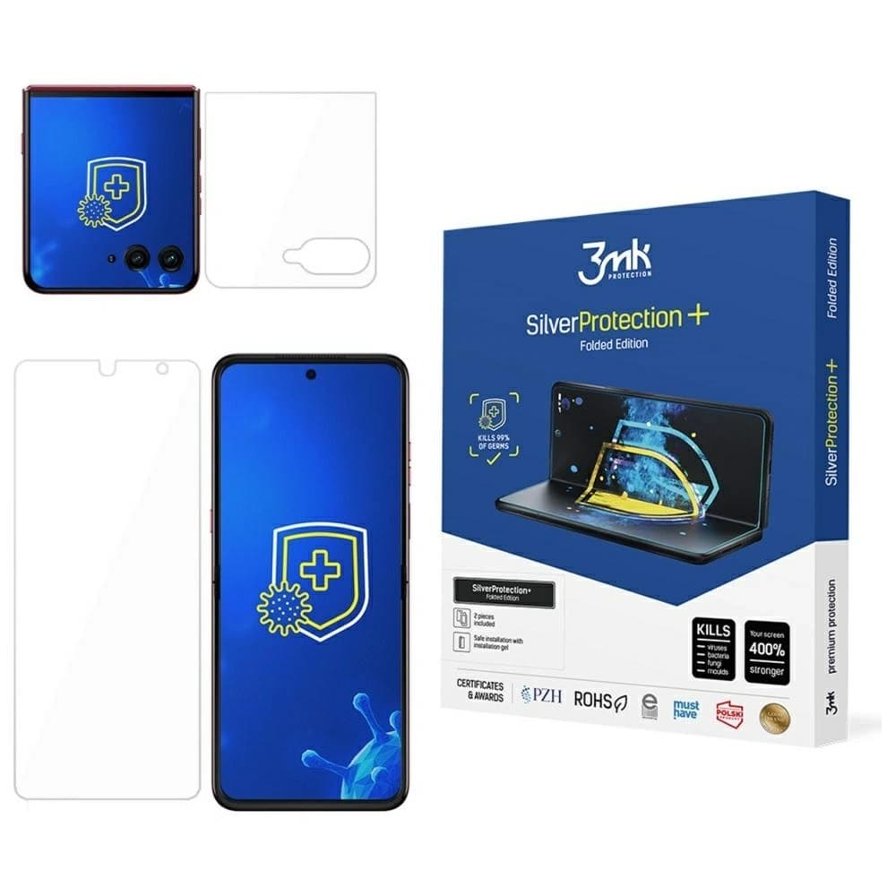 3MK SilverProtect+ Motorola Razr 60 Ultra Összecsukható Kiadás - 1