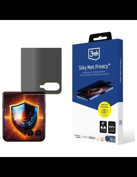 3MK Silky Matt Privacy Motorola Razr 60 Ultra