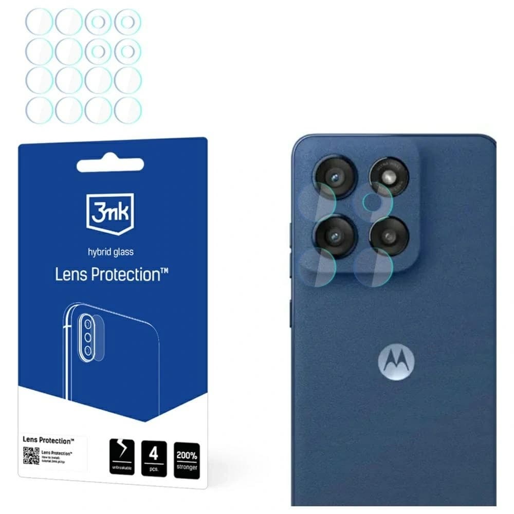 3MK Ochrana objektivu Motorola Edge 60 Stylus [4 BALENÍ] - 1
