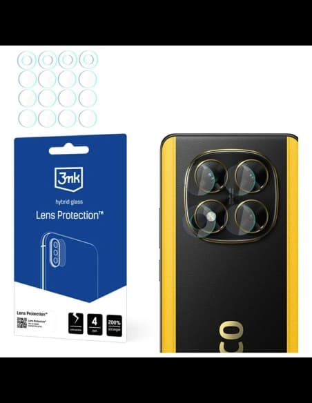 3MK Linsenschutz POCO X7 [4 PACK]