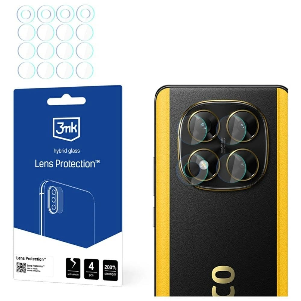 3MK Linsenschutz POCO X7 [4 PACK] - 1