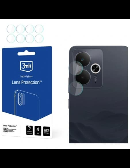 Protecție lentile 3MK Realme 14 5G / 14T 5G [4 PACHET]