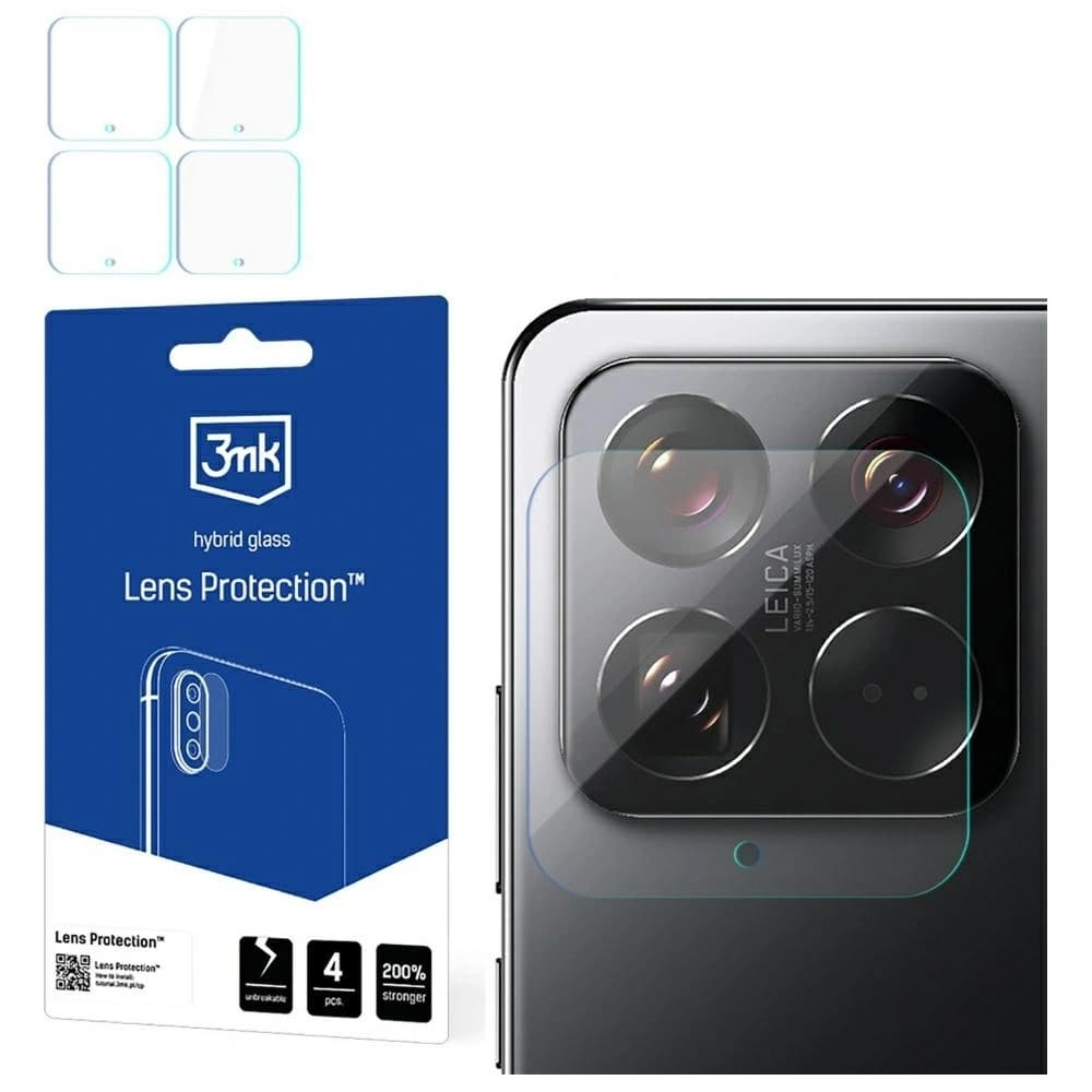 3MK Linsenschutz Xiaomi 15 [4 PACK] - 1
