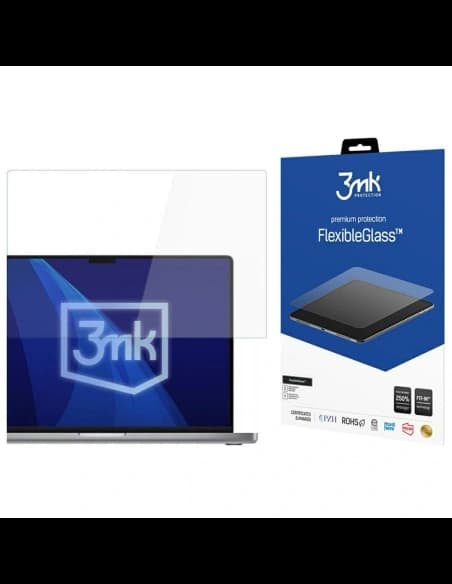 Hybridglas 3MK FlexibleGlass für Apple MacBook Pro 16" 2021-2024 (M1/M2/M3/M4)