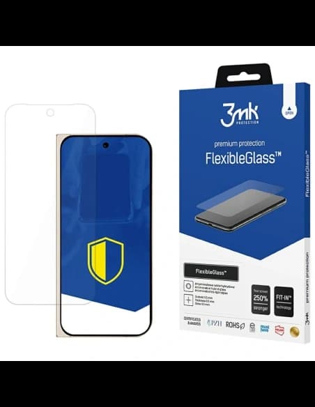 Sticlă hibridă 3MK FlexibleGlass pentru Google Pixel 9 Pro Fold (față)