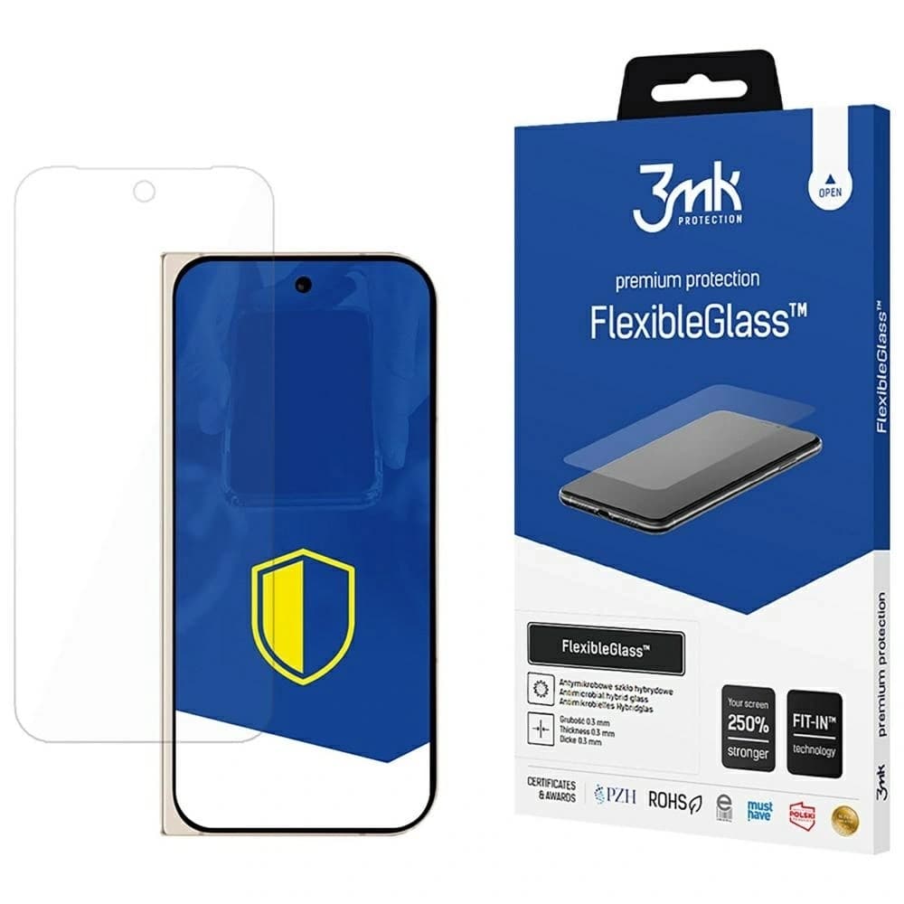 Sticlă hibridă 3MK FlexibleGlass pentru Google Pixel 9 Pro Fold (față) - 1