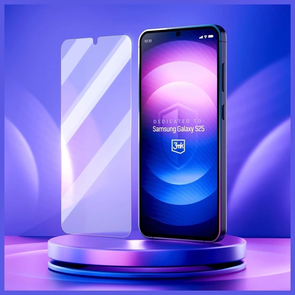 Hybridní sklo 3MK FlexibleGlass pro Samsung Galaxy S25 - 2