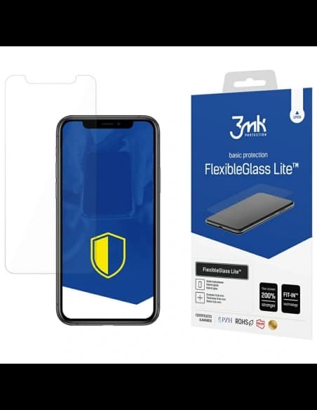 Hybridglas 3MK FlexibleGlass Lite für Apple iPhone X / XS / 11 Pro