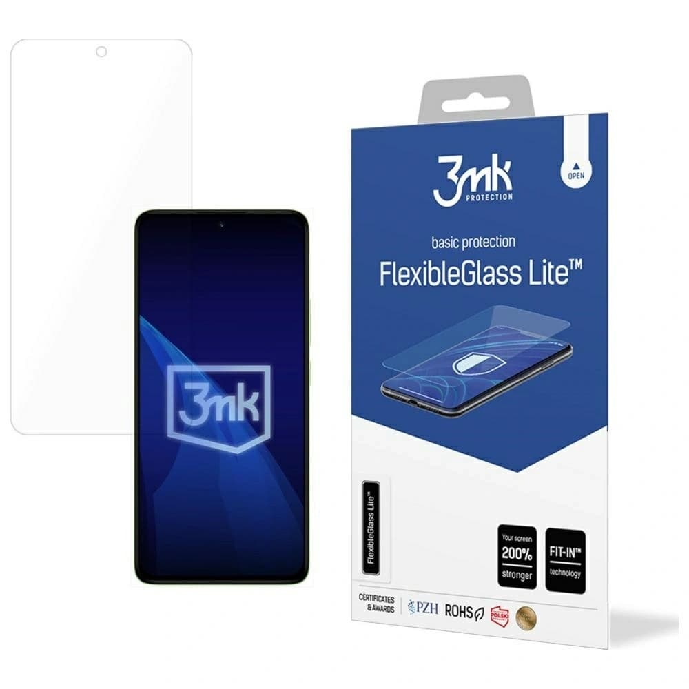 Hybridglas 3MK FlexibleGlass Lite für Redmi Note 14 4G - 1