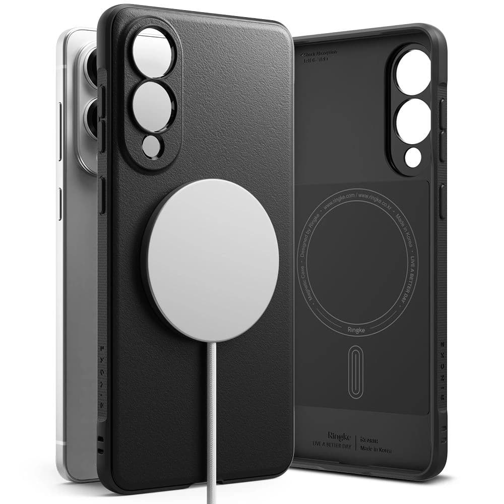 Etui Ringke Onyx Magnetic MagSafe Samsung Galaxy S25 Edge Black - 1