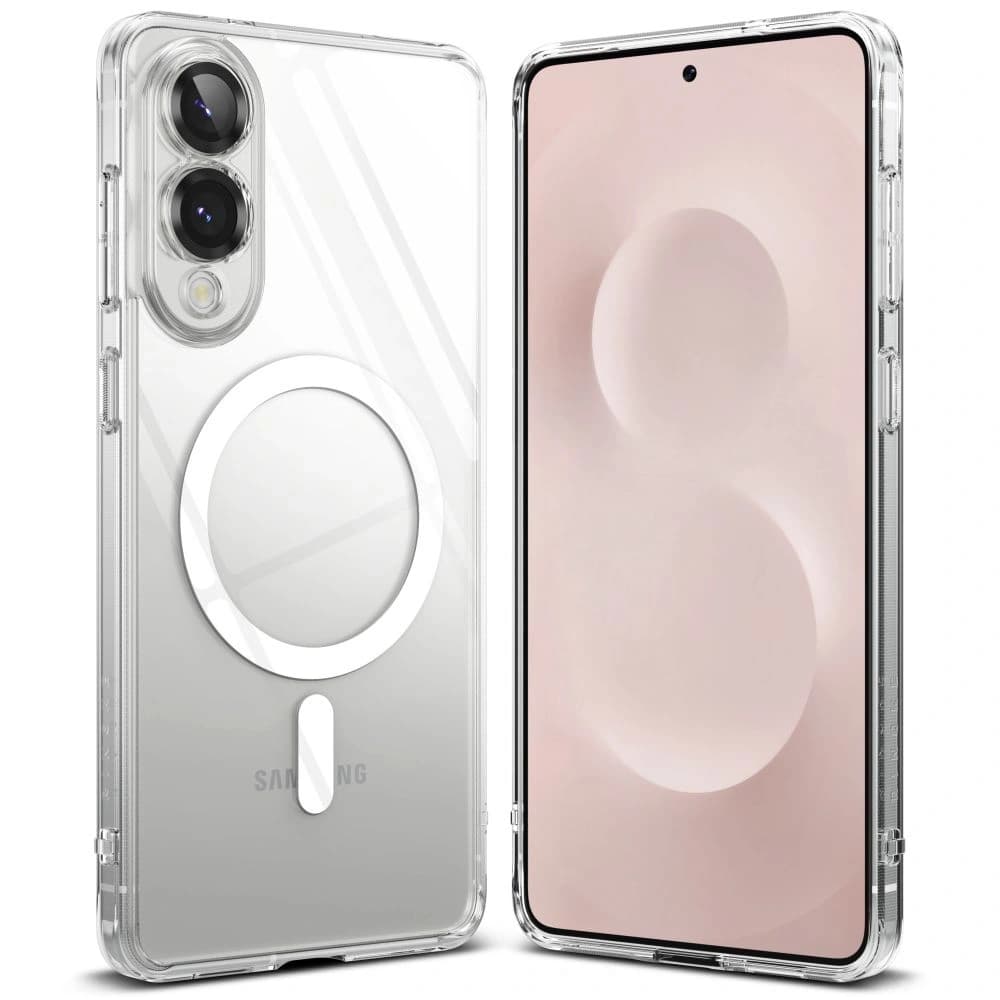 Ringke Fusion Magnetic MagSafe Samsung Galaxy S25 Edge Čirý - 2