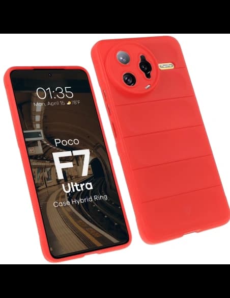 Bizon Case Tur Xiaomi Poco F7 Ultra rot