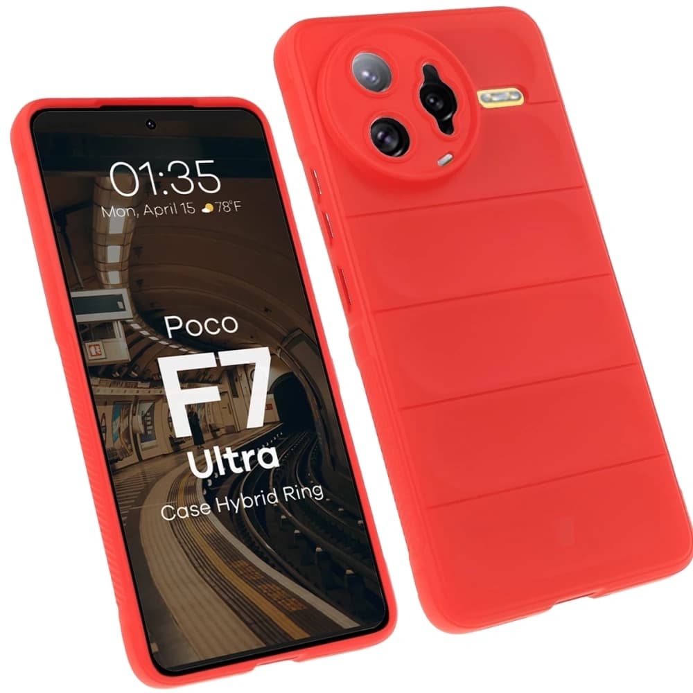Bizon Case Tur Xiaomi Poco F7 Ultra rot - 1