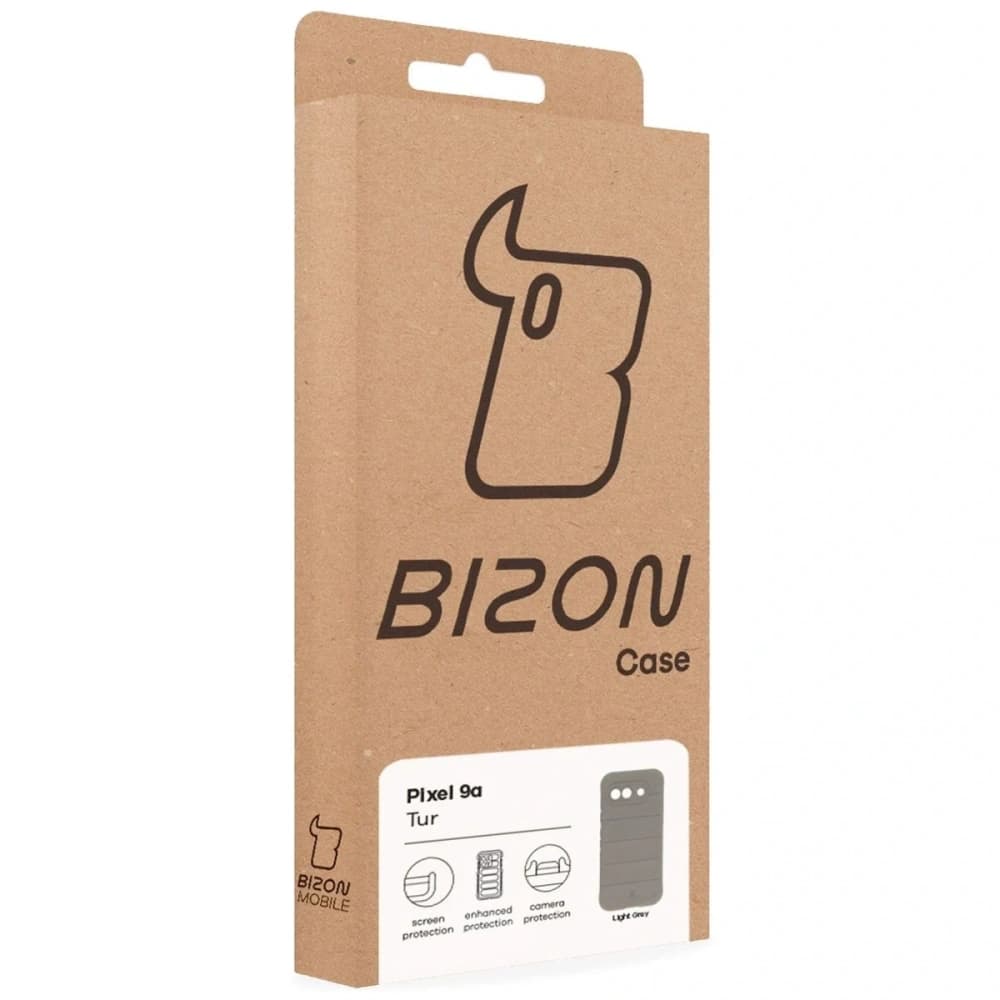 Bizon Case Tur Google Pixel 9a light gray - 8
