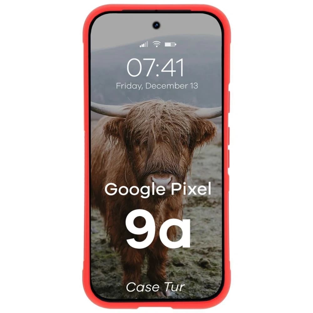 Bizon Case Tur Google Pixel 9a red - 5