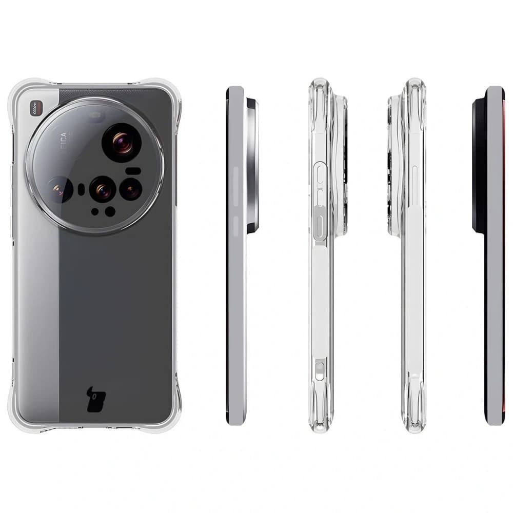 Husa flexibilă Bizon Case Clear Pack + 2x folie de protecție pentru ecran Xiaomi 15 Ultra - 4
