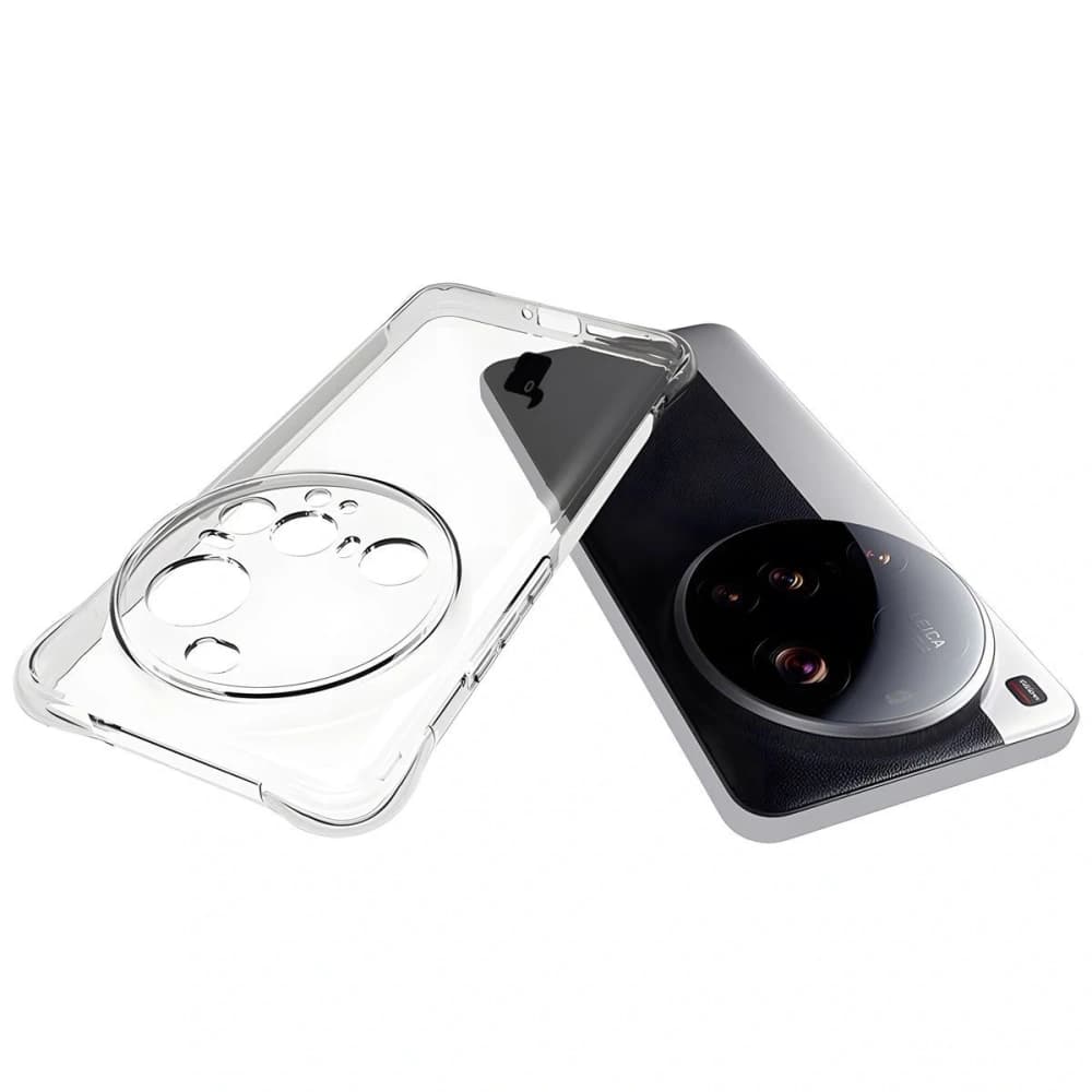 Husa flexibilă Bizon Case Clear Pack + 2x folie de protecție pentru ecran Xiaomi 15 Ultra - 5