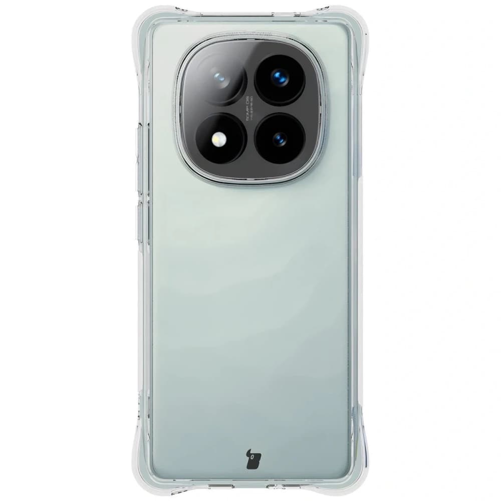 Bizon Case Clear Pack flexibilní pouzdro + 2x ochranná fólie na displej Xiaomi Redmi Note 14 Pro+ Plus 5G - 2