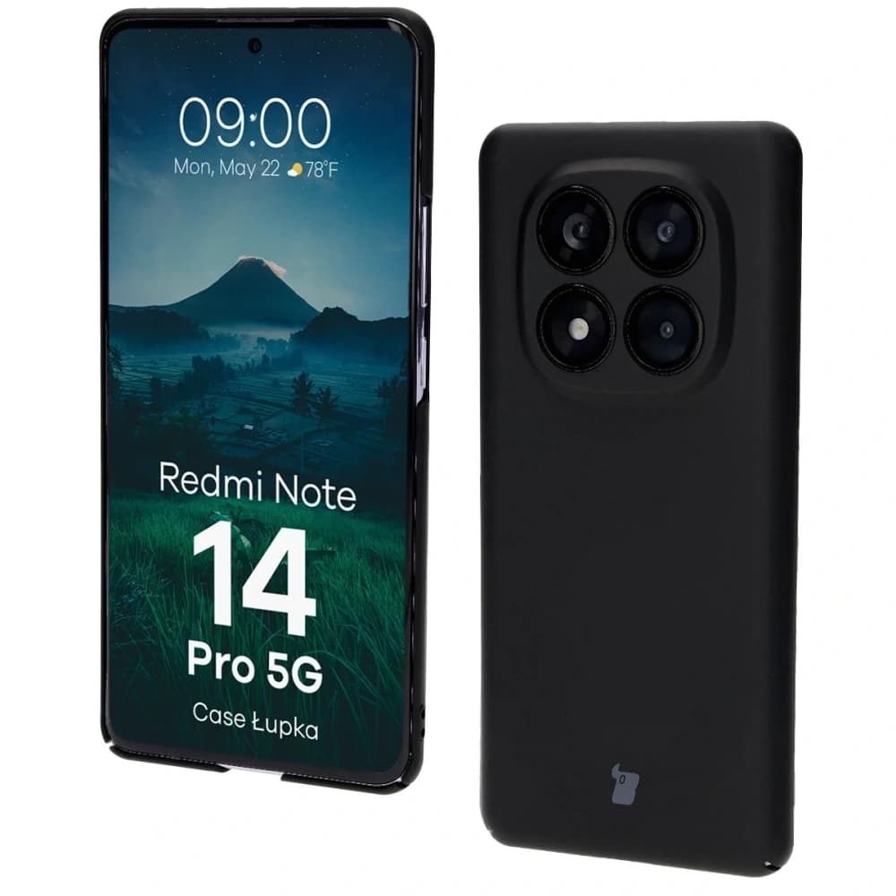 Caz Bizon Lupka Xiaomi Redmi Note 14 Pro 5G negru - 1