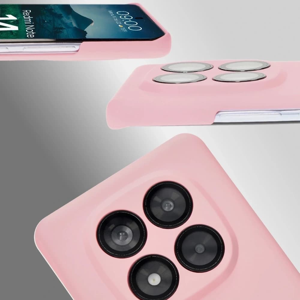 Carcasa Bizon Lupka Xiaomi Redmi Note 14 Pro 5G roz roz. - 4