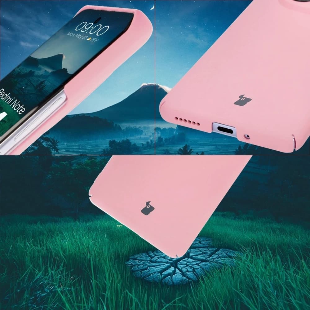 Carcasa Bizon Lupka Xiaomi Redmi Note 14 Pro 5G roz roz. - 5