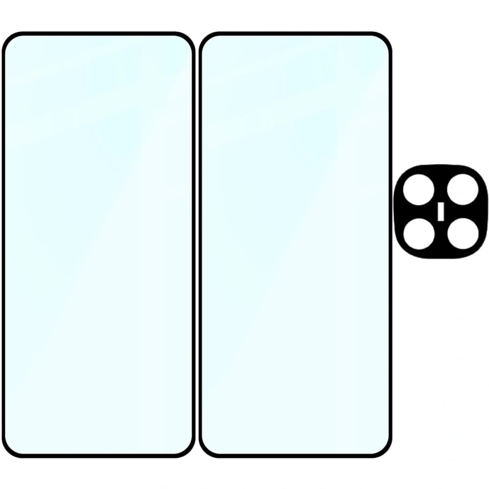 Bizon Edge 2 3D Pack 2x tvrzené sklo + 1x ochrana objektivu Xiaomi Redmi Note 14 Pro Plus 5G - 6