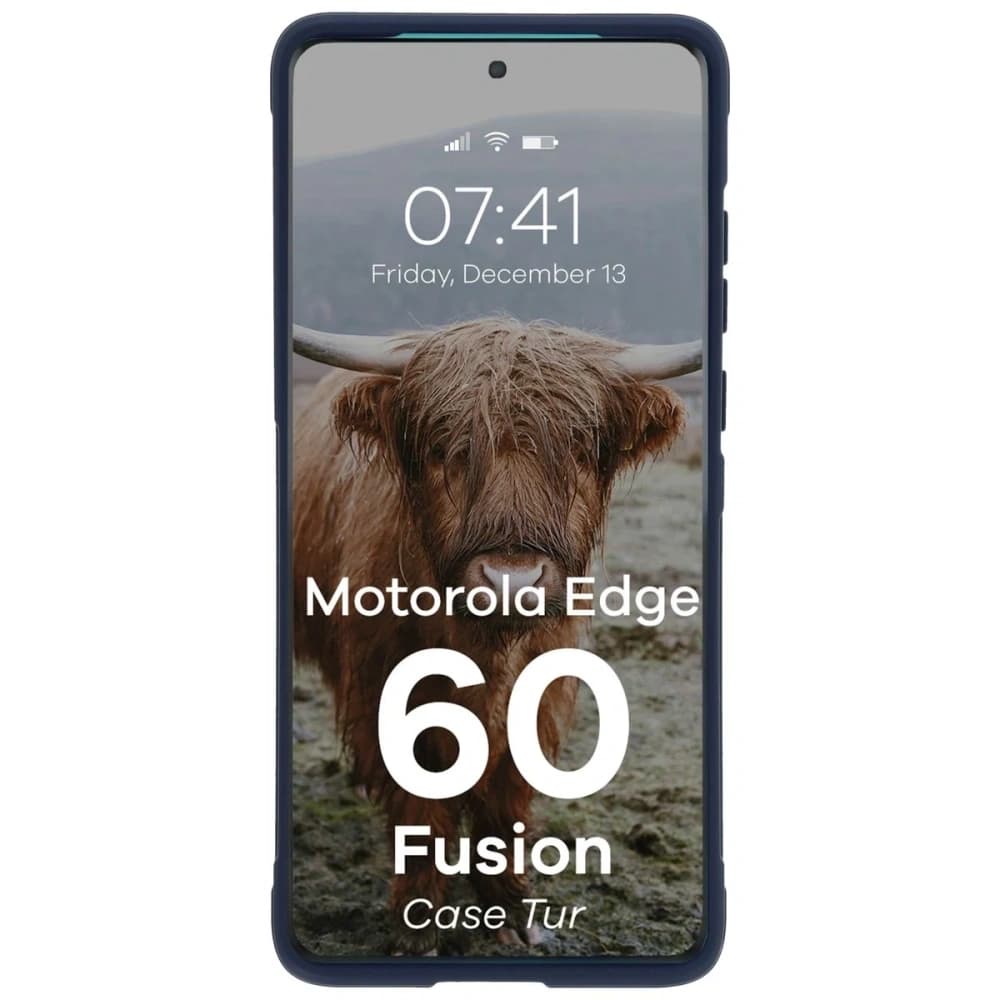Husa Bizon pentru Motorola Edge 60 Fusion / Edge 60 albastru marin - 5