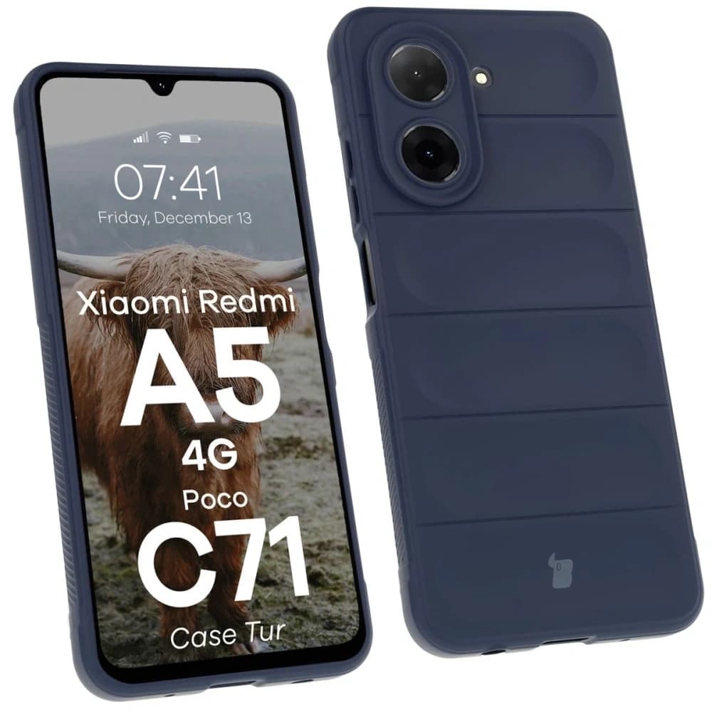 Bizon Case Tur Xiaomi Redmi A5 4G / POCO C71 4G navy blue - 1