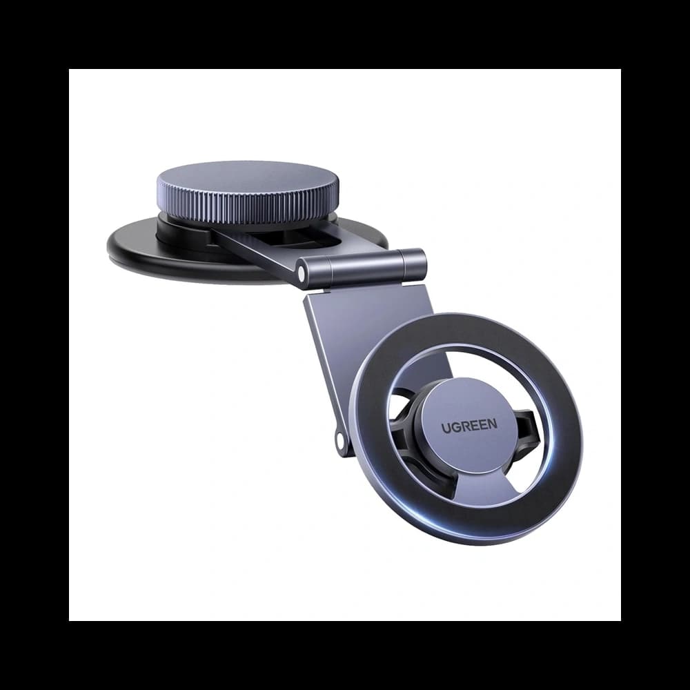 UGREEN LP865 MagSafe 15W automobilní držák s bezdrátovou nabíječkou (černý) - 1