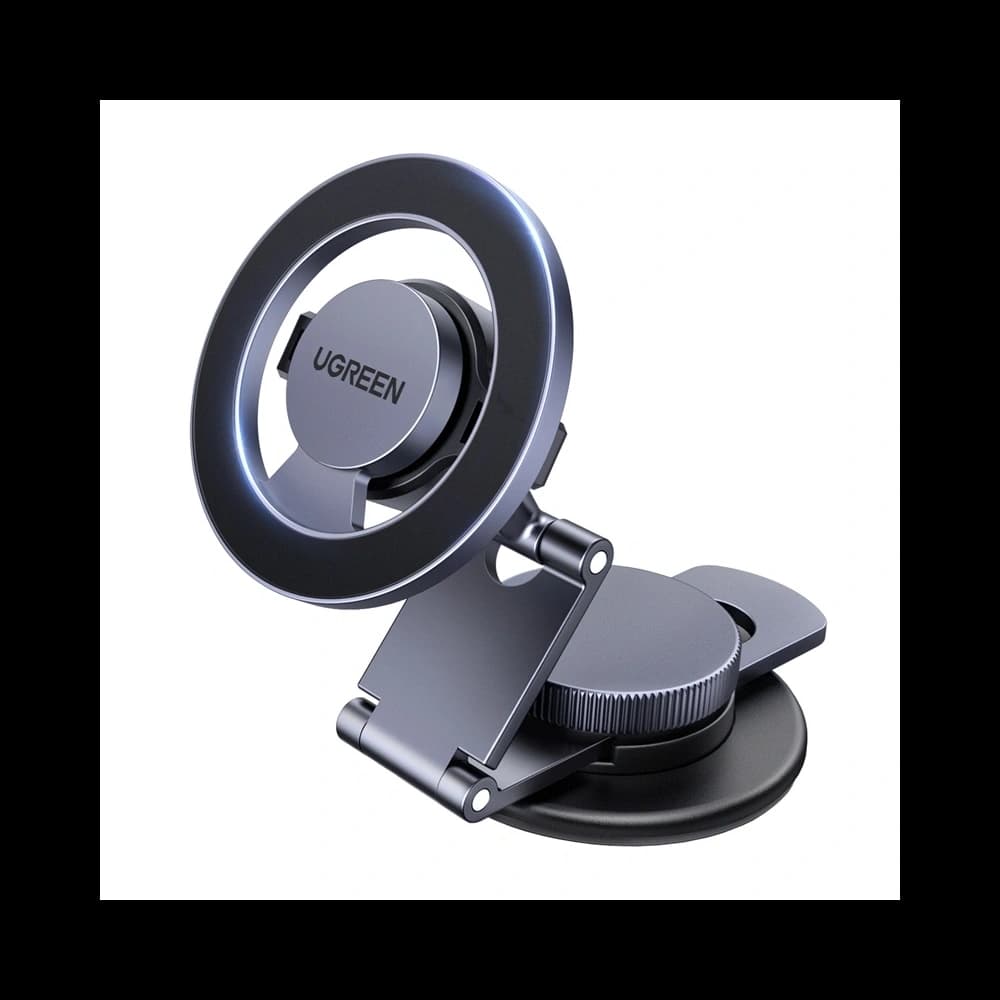 UGREEN LP865 MagSafe 15W automobilní držák s bezdrátovou nabíječkou (černý) - 2