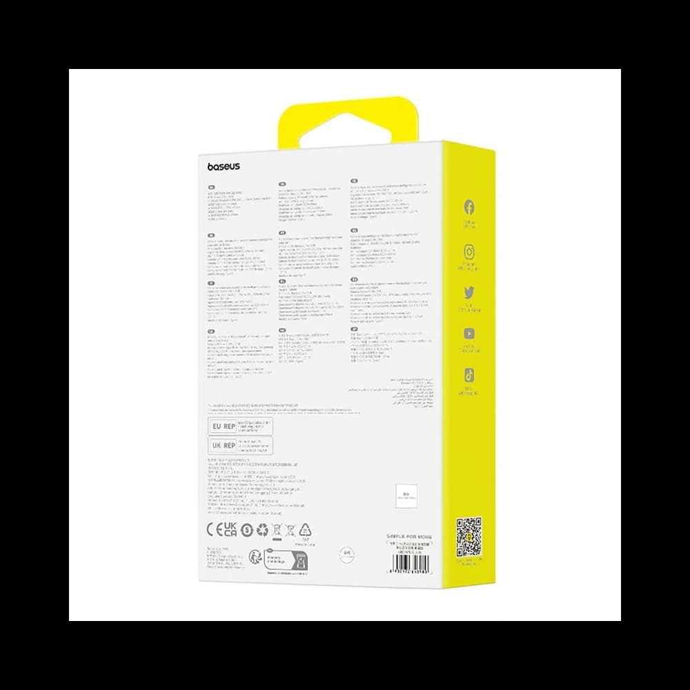 Căști wireless inteligente Baseus CM10 (Negru) - 9