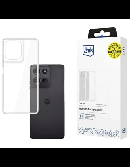 Carcasa transparentă 3MK pentru Motorola Moto G75