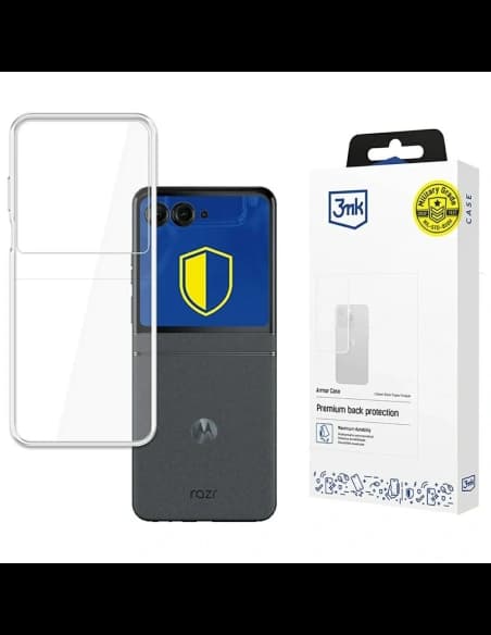 3MK Clear Case Motorola Razr 50
