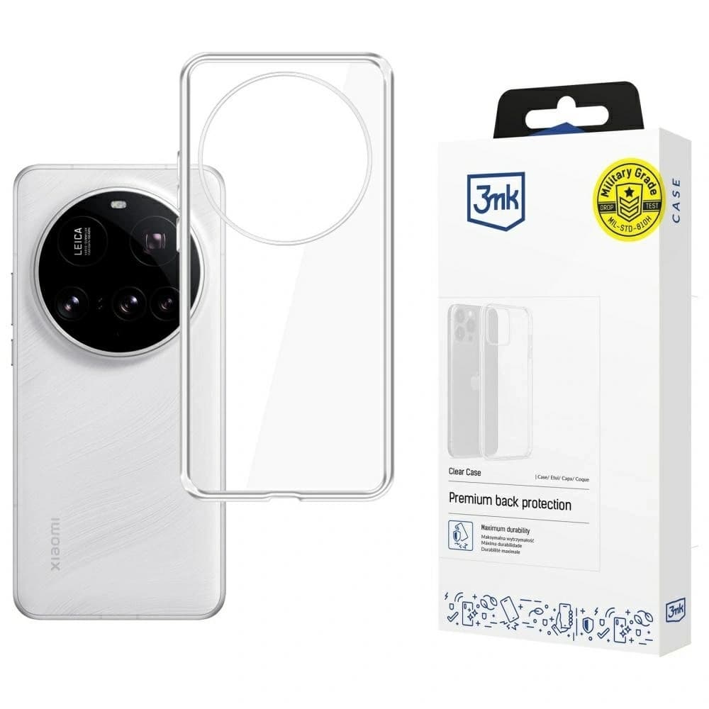 Husa transparentă 3MK pentru Xiaomi 15 Ultra