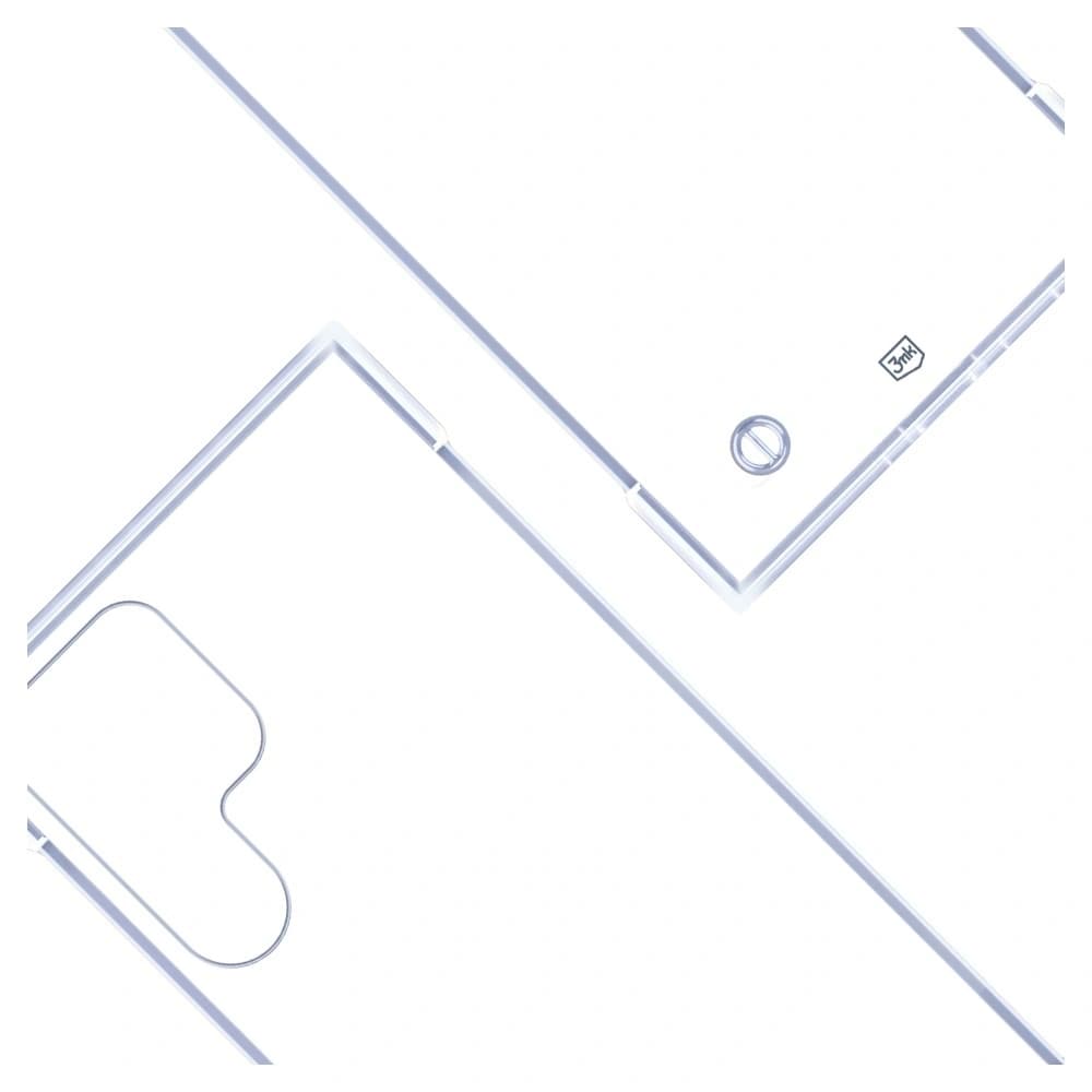 3MK Just20g Átlátszó Tok Samsung Galaxy S22 Ultra 5G-hez - 5