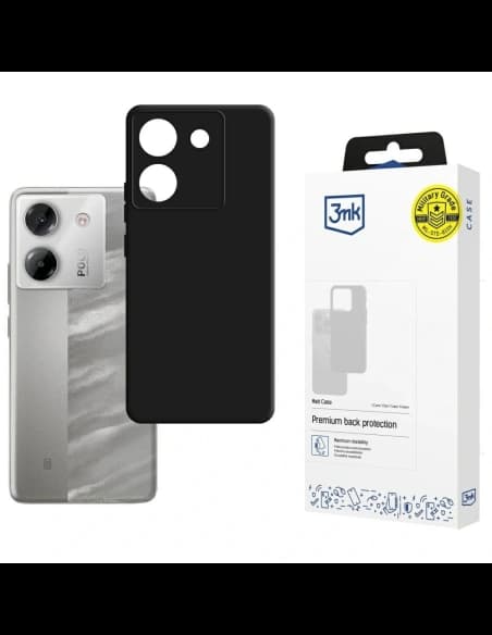 3MK Matt Case POCO M7 Pro 5G schwarz